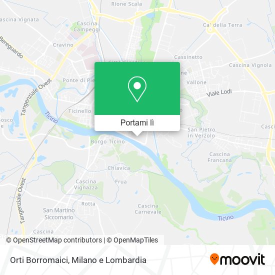 Mappa Orti Borromaici