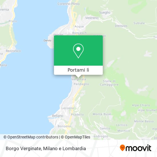 Mappa Borgo Verginate