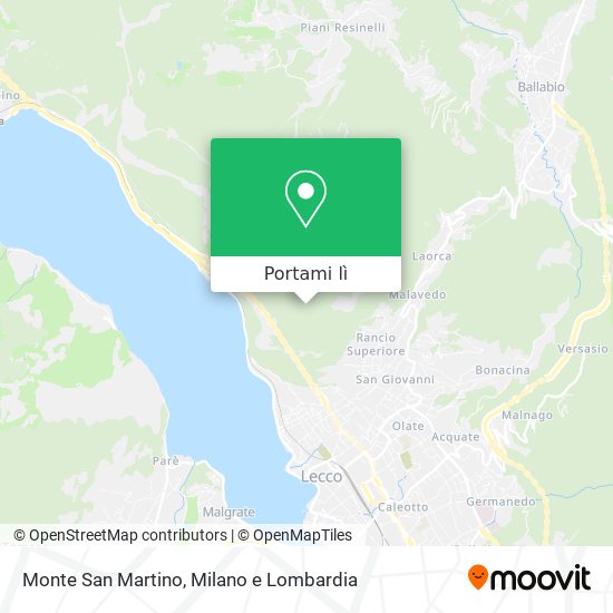 Mappa Monte San Martino