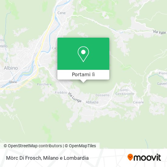 Mappa Mòrc Di Frosch