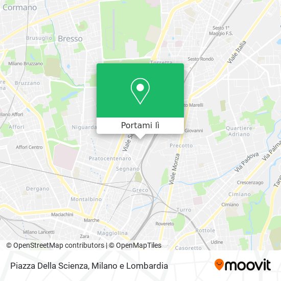Mappa Piazza Della Scienza