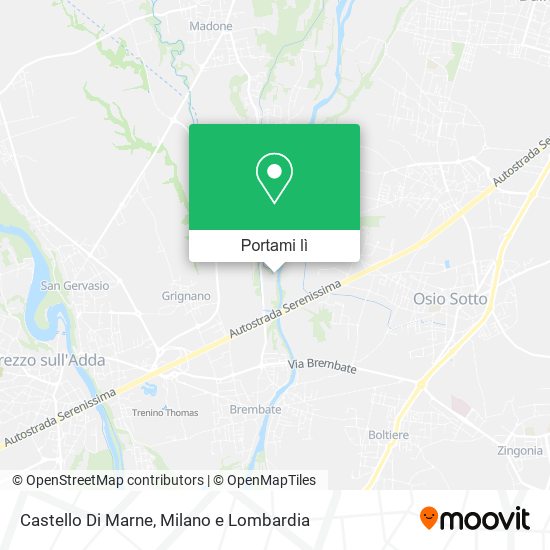 Mappa Castello Di Marne