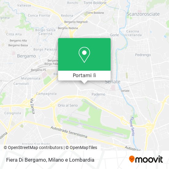 Mappa Fiera Di Bergamo