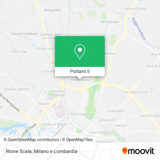 Mappa Rione Scala
