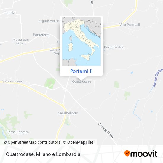 Mappa Quattrocase