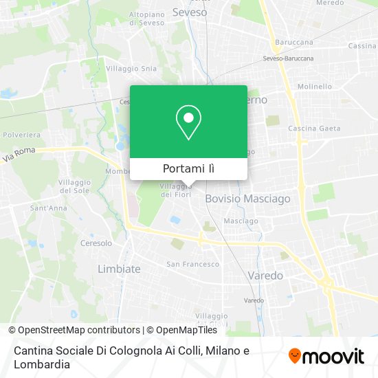 Mappa Cantina Sociale Di Colognola Ai Colli