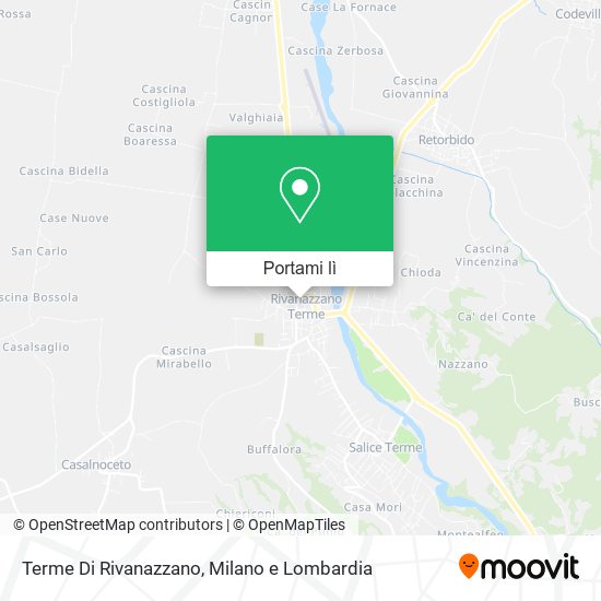 Mappa Terme Di Rivanazzano