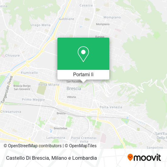 Mappa Castello Di Brescia