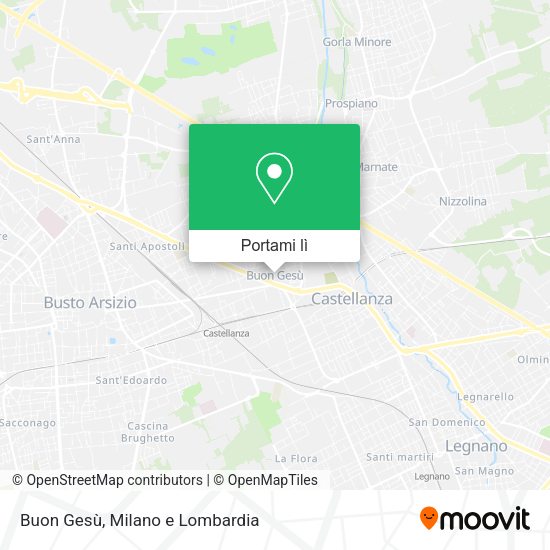 Mappa Buon Gesù
