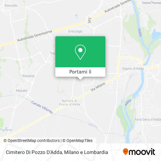 Mappa Cimitero Di Pozzo D'Adda