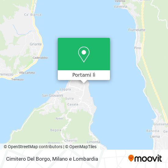 Mappa Cimitero Del Borgo