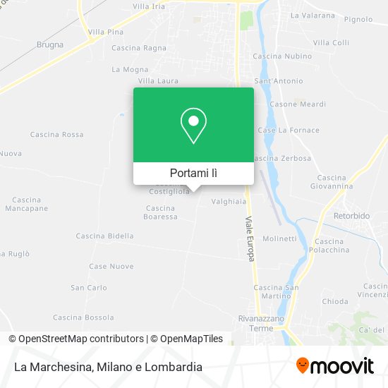 Mappa La Marchesina