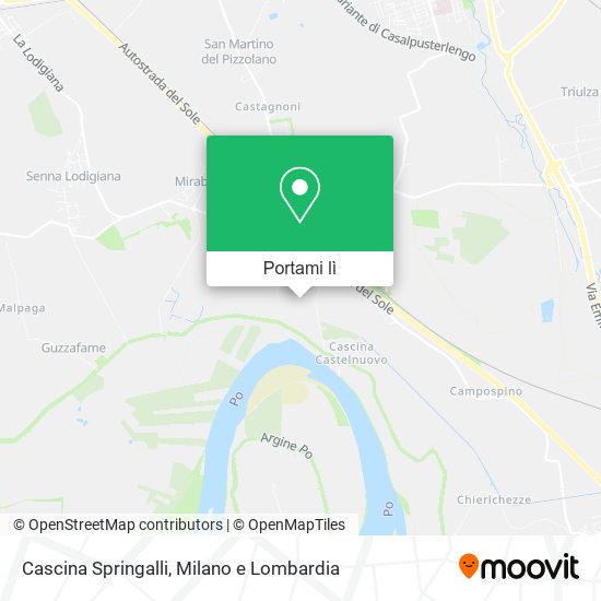Mappa Cascina Springalli