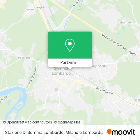 Mappa Stazione Di Somma Lombardo