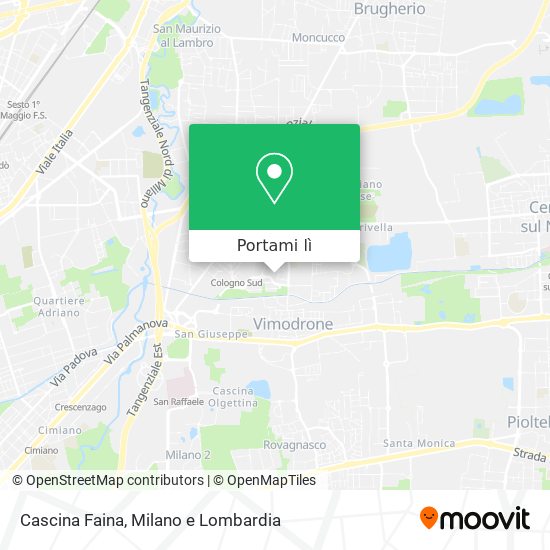 Mappa Cascina Faina