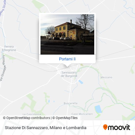 Mappa Stazione Di Sannazzaro