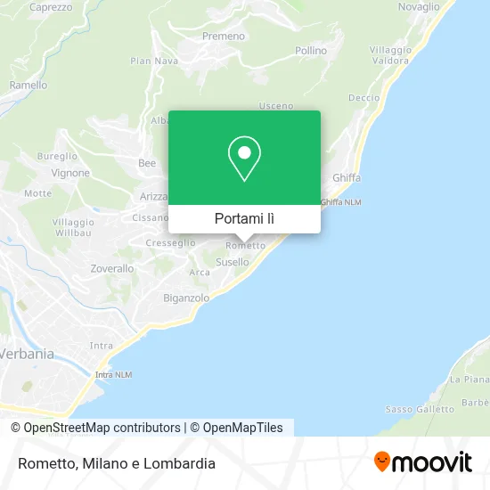 Mappa Rometto