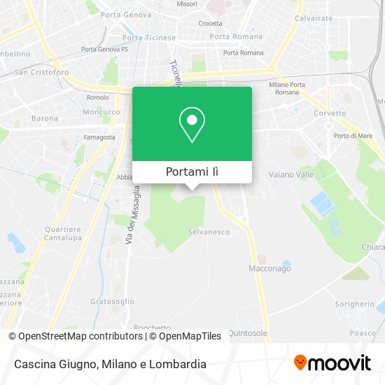 Mappa Cascina Giugno
