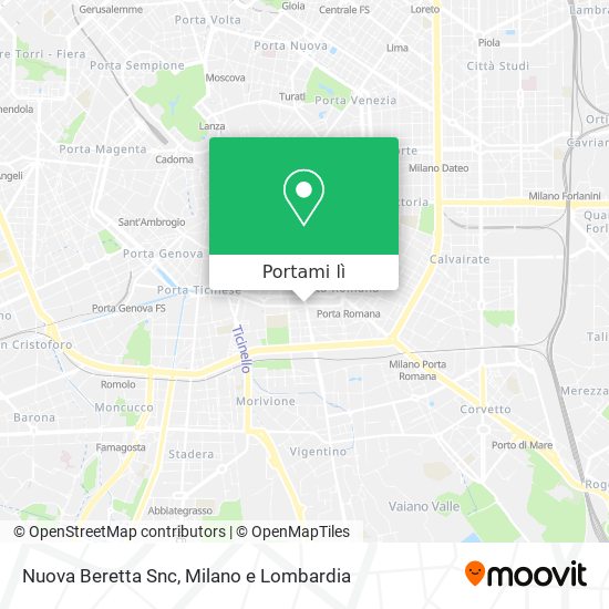 Mappa Nuova Beretta Snc