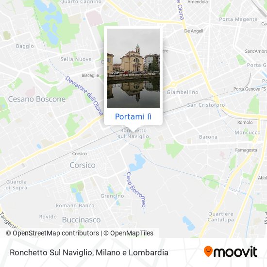 Mappa Ronchetto Sul Naviglio