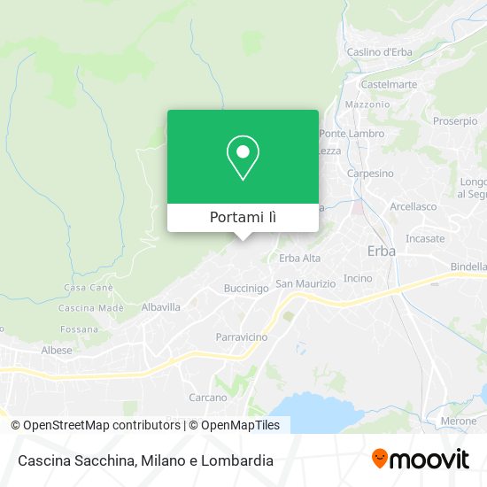 Mappa Cascina Sacchina