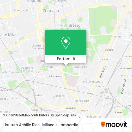 Mappa Istituto Achille Ricci