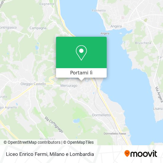 Mappa Liceo Enrico Fermi
