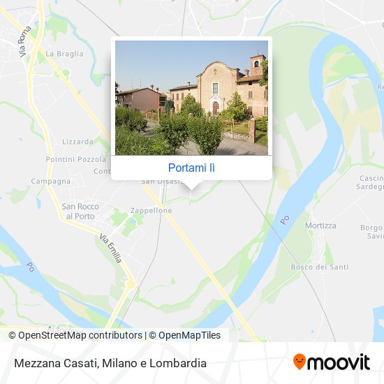 Mappa Mezzana Casati