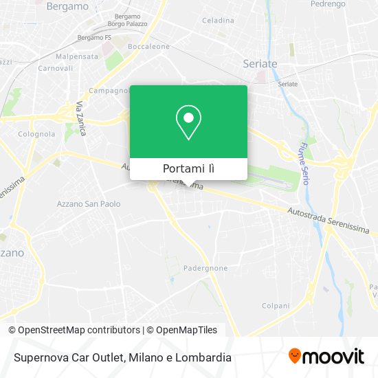 Mappa Supernova Car Outlet
