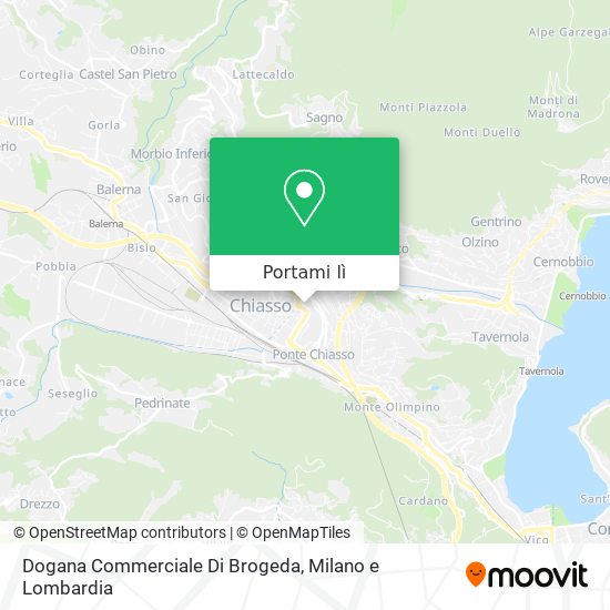 Mappa Dogana Commerciale Di Brogeda