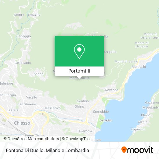 Mappa Fontana Di Duello