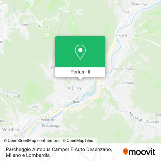 Mappa Parcheggio Autobus Camper E Auto Desenzano