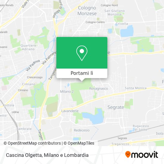 Mappa Cascina Olgetta