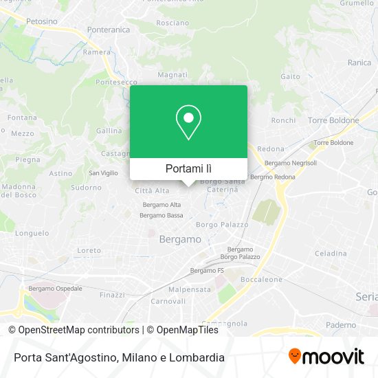 Mappa Porta Sant'Agostino