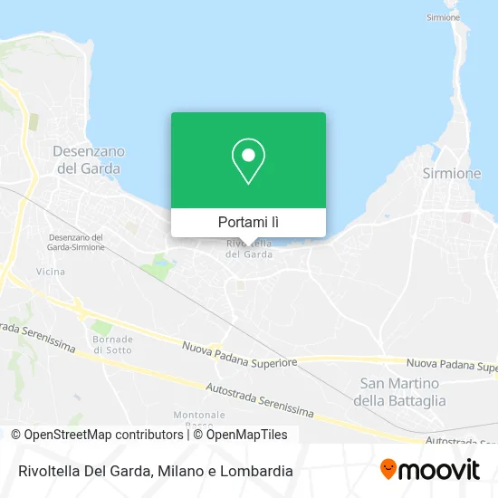 Mappa Rivoltella Del Garda