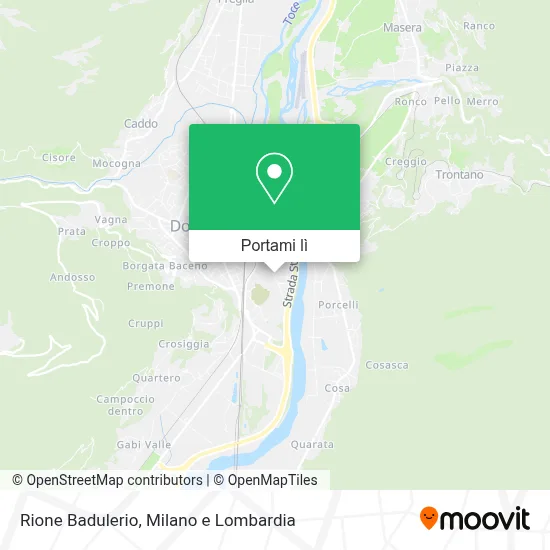 Mappa Rione Badulerio