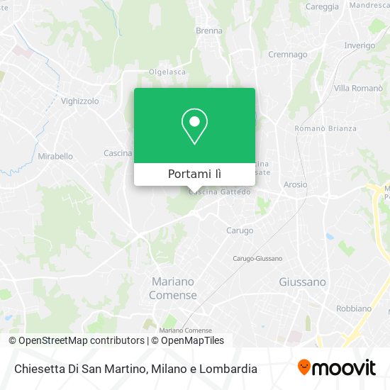 Mappa Chiesetta Di San Martino