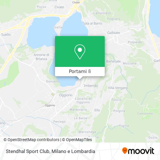 Mappa Stendhal Sport Club