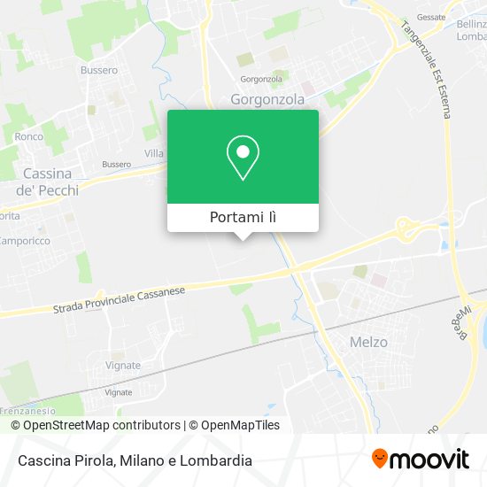 Mappa Cascina Pirola