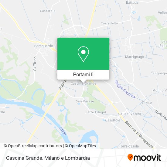 Mappa Cascina Grande
