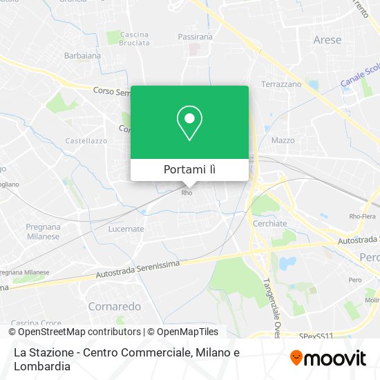 Mappa La Stazione - Centro Commerciale