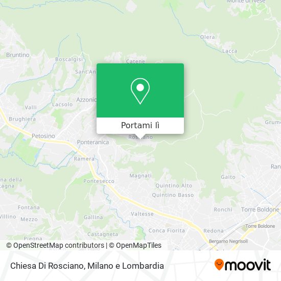 Mappa Chiesa Di Rosciano