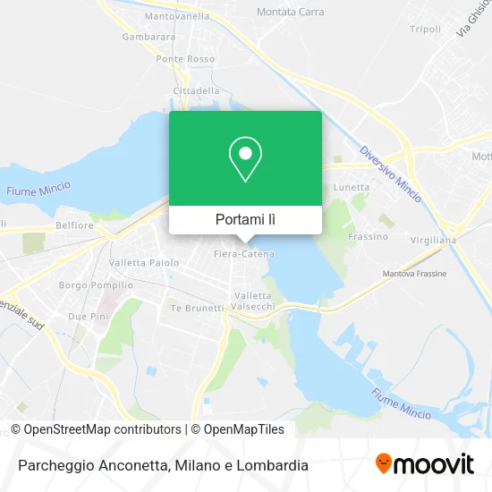 Mappa Parcheggio Anconetta