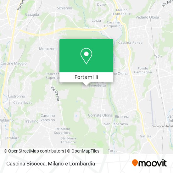 Mappa Cascina Bisocca