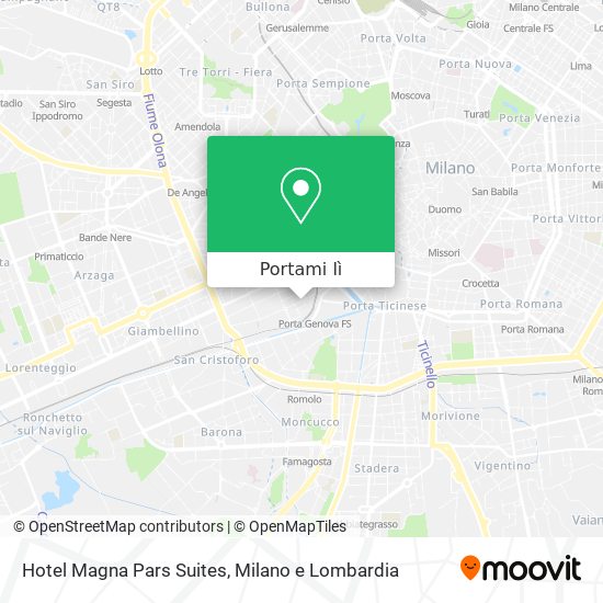 Mappa Hotel Magna Pars Suites