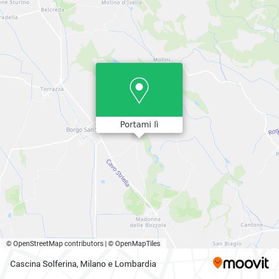 Mappa Cascina Solferina