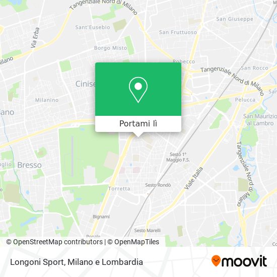 Mappa Longoni Sport