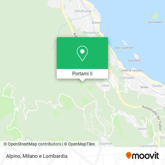 Mappa Alpino