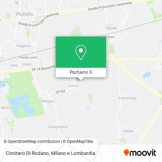 Mappa Cimitero Di Rodano