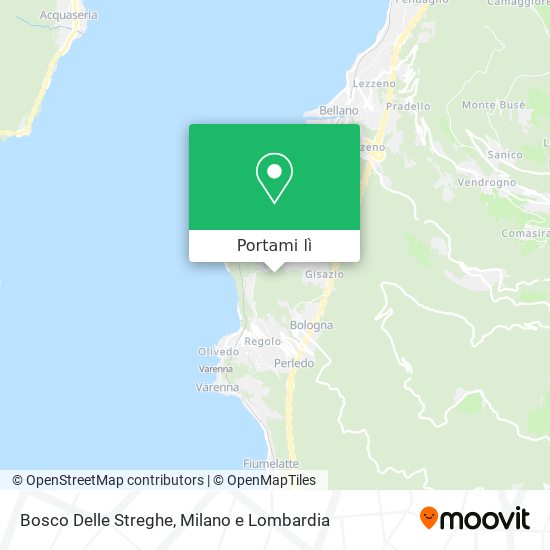 Mappa Bosco Delle Streghe